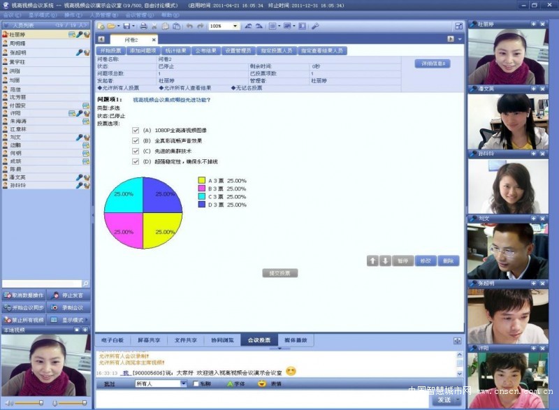 视高科技 高清云视频会议