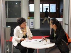 中国通信工业协会物联网行业分会副会长王燕京女士接受中国日报记者专访