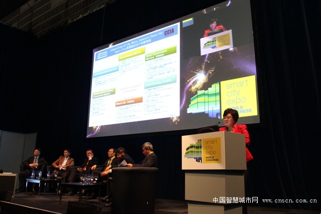 中国通信工业协会物联网行业分会副会长王燕京女士
