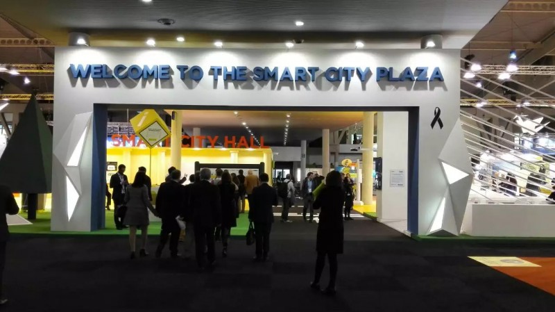 6、博览会智慧城市广场一景