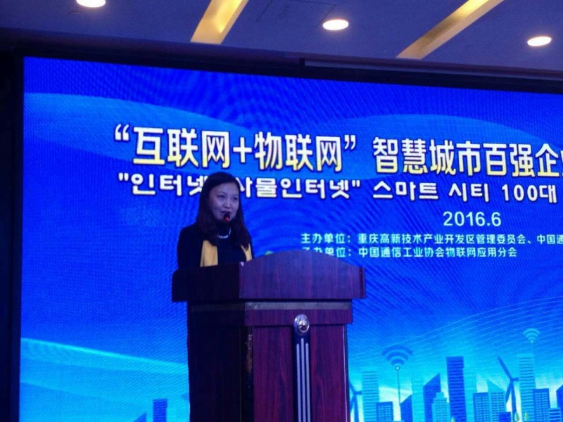 3中国通信工业协会物联网应用分会副秘书长于洪主持会议