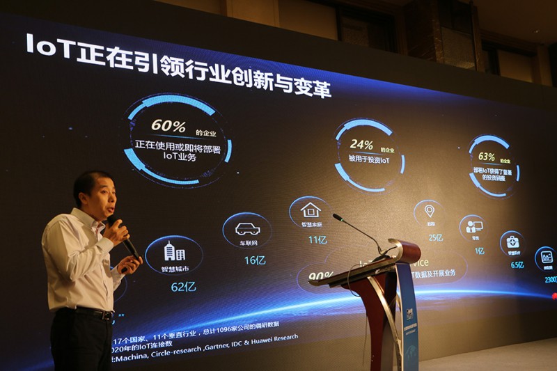 华为技术有限公司蜂窝物联网产品线总裁-朱成5